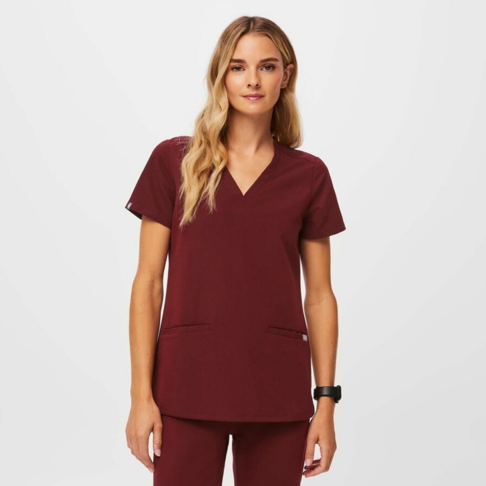 FIGS SMALL BURGANDY CASMA